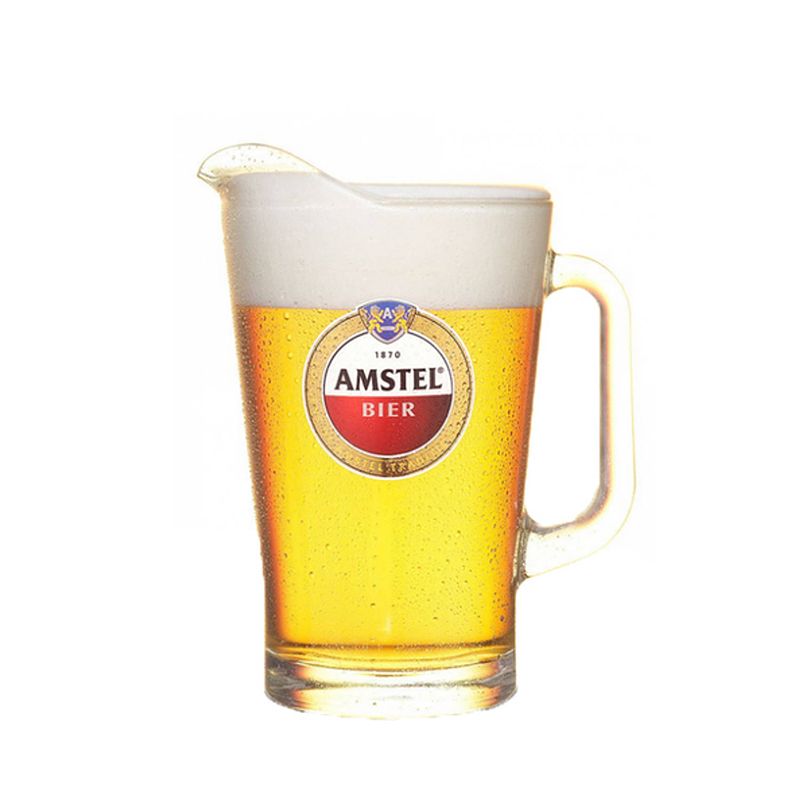 Foto van Amstel pitcher glas (1,5 liter)