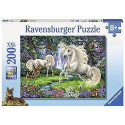 Foto van Ravensburger puzzel xxl sprookjesachtige eenhoorns - 200 stukjes