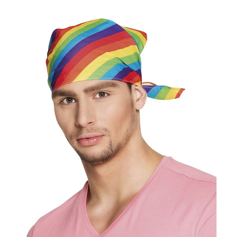 Foto van Boland bandana regenboog unisex one size