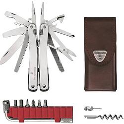 Foto van Victorinox swiss tool spirit x plus 3.0235.l multitool aantal functies 35 zilver