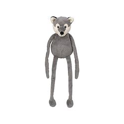 Foto van Pluche dieren knuffels wolf van 33 cm - knuffeldier