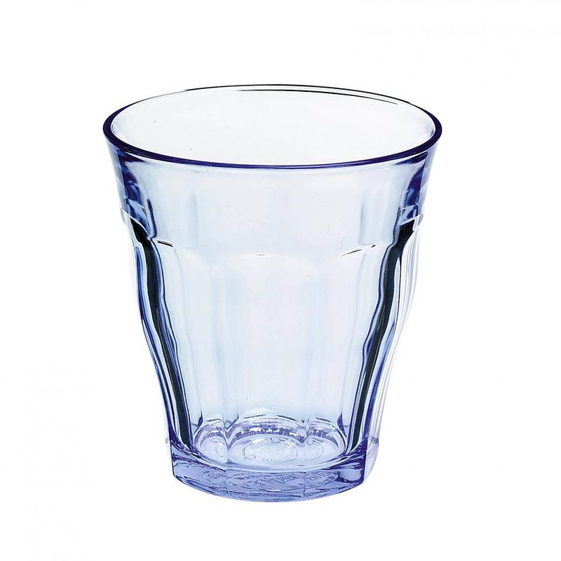 Foto van Duralex picardie tumblerglazen - 31 cl - blauw - 6 stuks