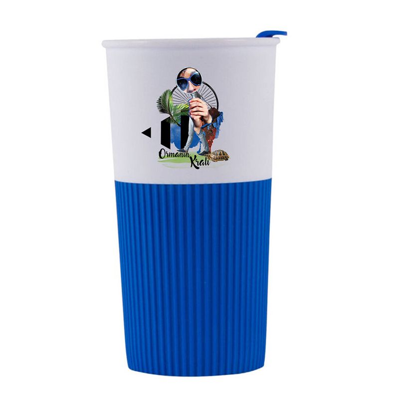 Foto van Biggdesign mok - koffiemok - koffie to go beker - onbreekbaar - 400ml