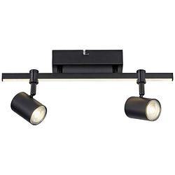 Foto van Paul neuhaus 6524-18 led-plafondlamp led gu10 14 w zwart