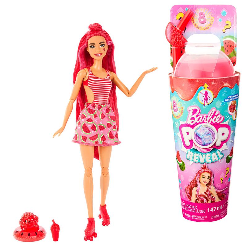 Foto van Barbie pop! reveal pop watermelon crush