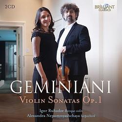 Foto van Geminiani: violin sonatas op. 1 - cd (5028421965246)