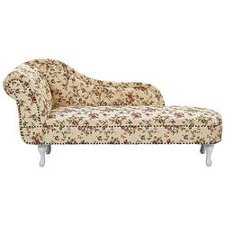 Foto van Beliani nimes - chaise longue-multicolor-polyester