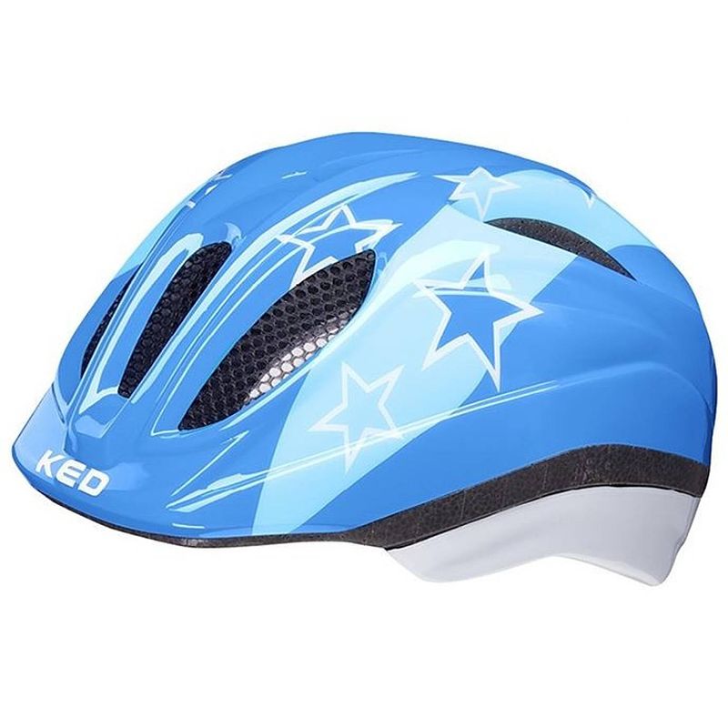 Foto van Ked fietshelm meggy ii sterren junior 49-55 cm blauw maat s/m