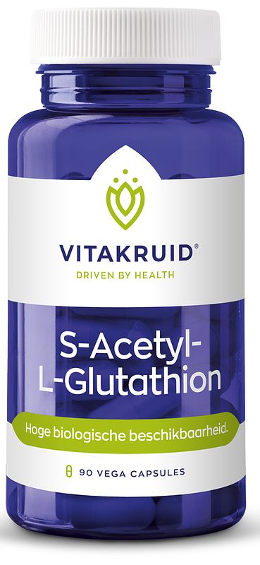 Foto van Vitakruid s-acetyl-l-glutathion capsules