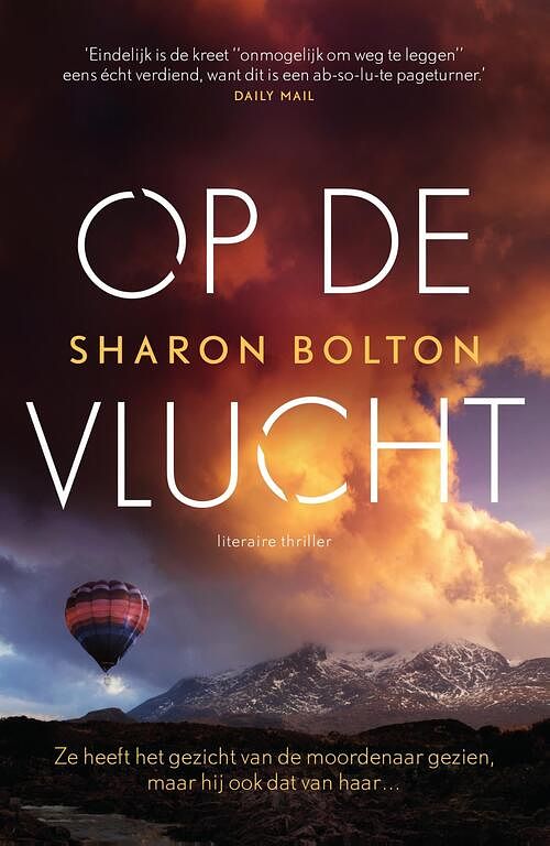 Foto van Op de vlucht - sharon bolton - ebook (9789044978162)