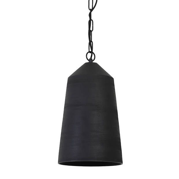 Foto van Light & living - hanglamp lilou - 22x22x39 - zwart