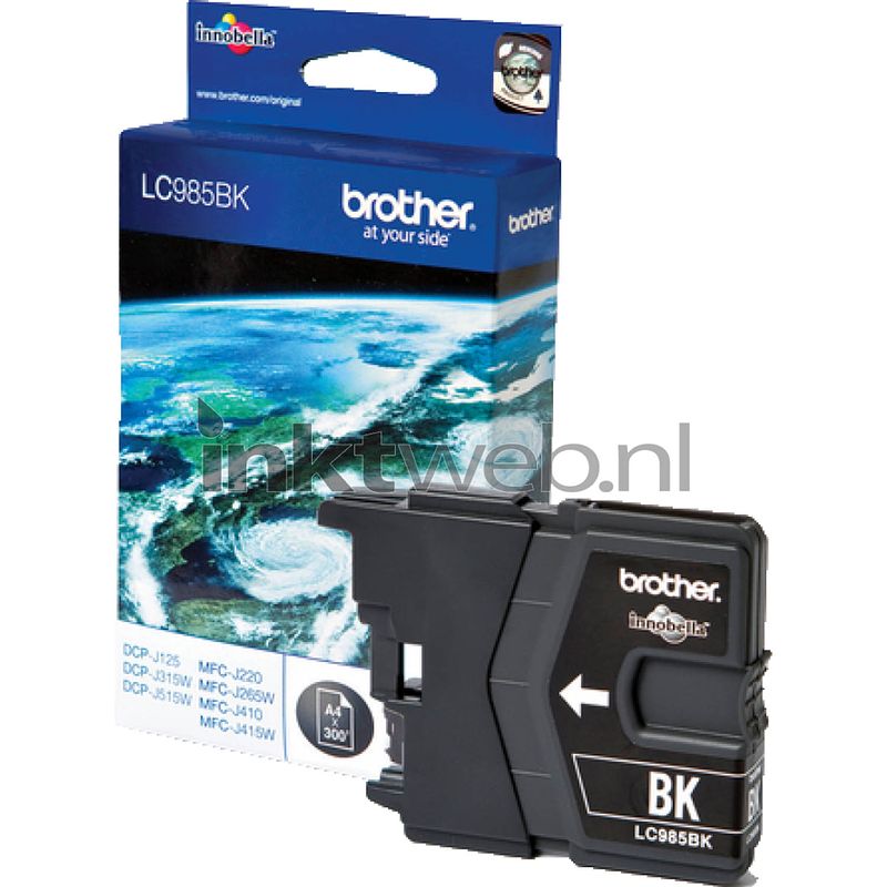 Foto van Brother lc-985bk zwart cartridge