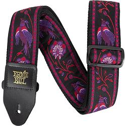 Foto van Ernie ball classic jacquard strap 5360 pleasant pheasant gitaarband