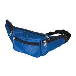 Foto van Heuptasje/fanny pack blauw 29 x 10 x 6 cm festival musthave - heuptassen