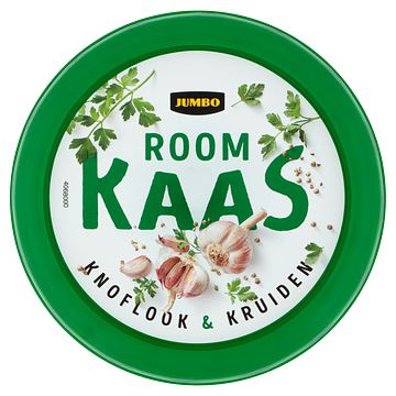 Foto van Jumbo roomkaas knoflook & kruiden 125g