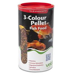 Foto van Velda - 3-colour pellet food 880 g-2500 ml