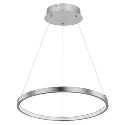 Foto van Moderne hanglamp ralph - l:38.5cm - led - metaal - grijs