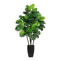 Foto van Kopu® kunstplant split philodendron 105 cm - extra vol met 42 bladeren