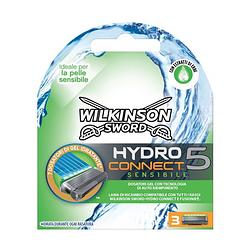 Foto van Wilkinson hydro 5 connect sensibile - 3 stuks