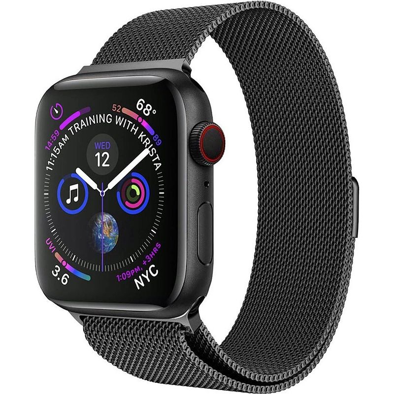 Foto van Basey apple watch series 1 (42mm) apple watch series 1 (42mm)- zwart