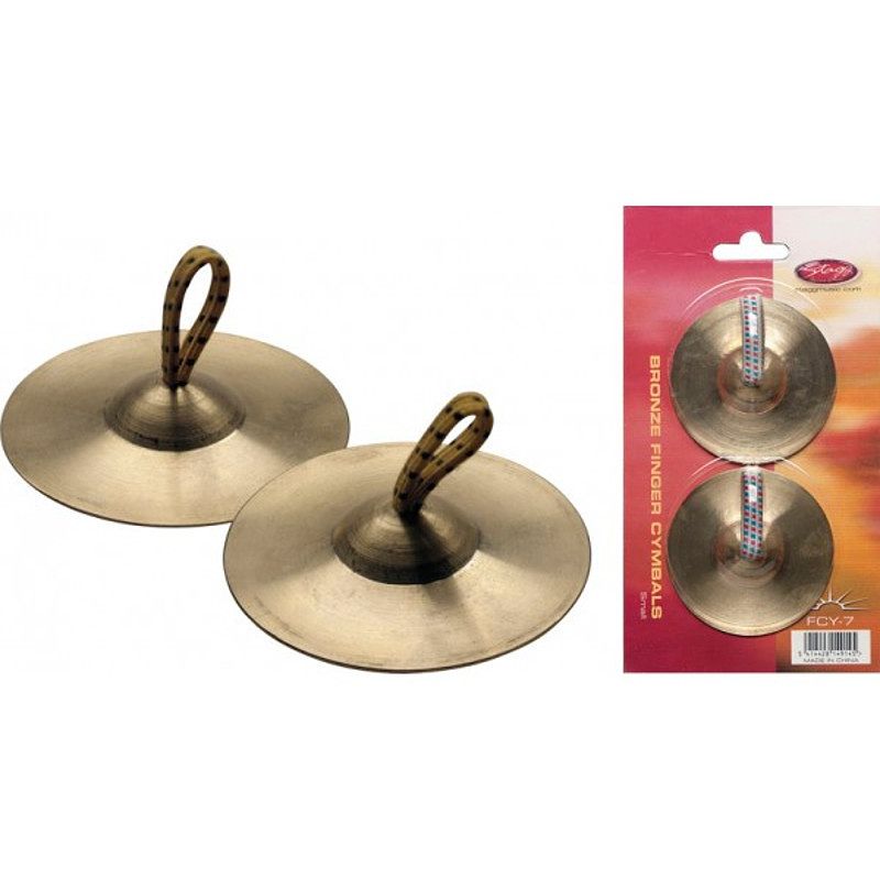 Foto van Stagg fcy7 finger cymbals 7 cm