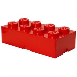 Foto van Lego brick 8 opbergbox - rood