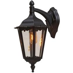 Foto van Konstsmide firenze 7212-750 buitenlamp (wand) spaarlamp, led e27 100 w zwart