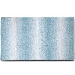 Foto van Kela - badmat, 120 x 70 cm, polyester, freeze blue - kela ombre