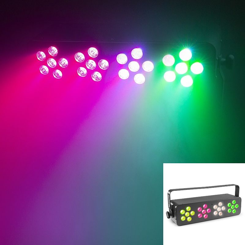 Foto van Beamz dj bank 244 rgbw rgbw-lichteffect 24x 4 watt led's