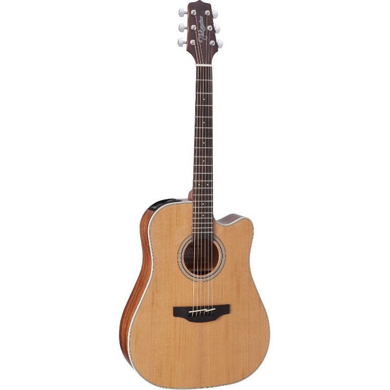 Foto van Takamine gd20ce-ns e/a westerngitaar ceder top natural satin