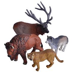 Foto van Wild republic speelfiguren wilderness collection junior 4-delig