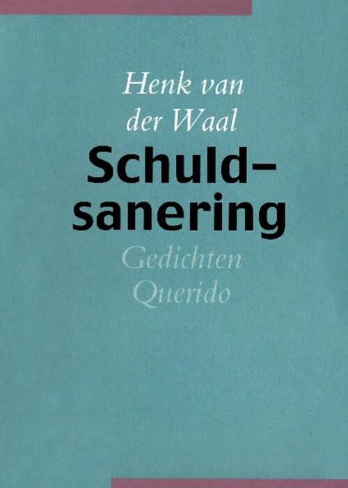 Foto van Schuldsanering - henk van der waal - ebook (9789021449531)