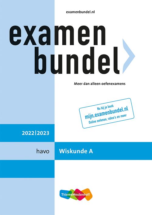 Foto van Examenbundel havo wiskunde a 2022/2023 - n.c. keemink - paperback (9789006639971)