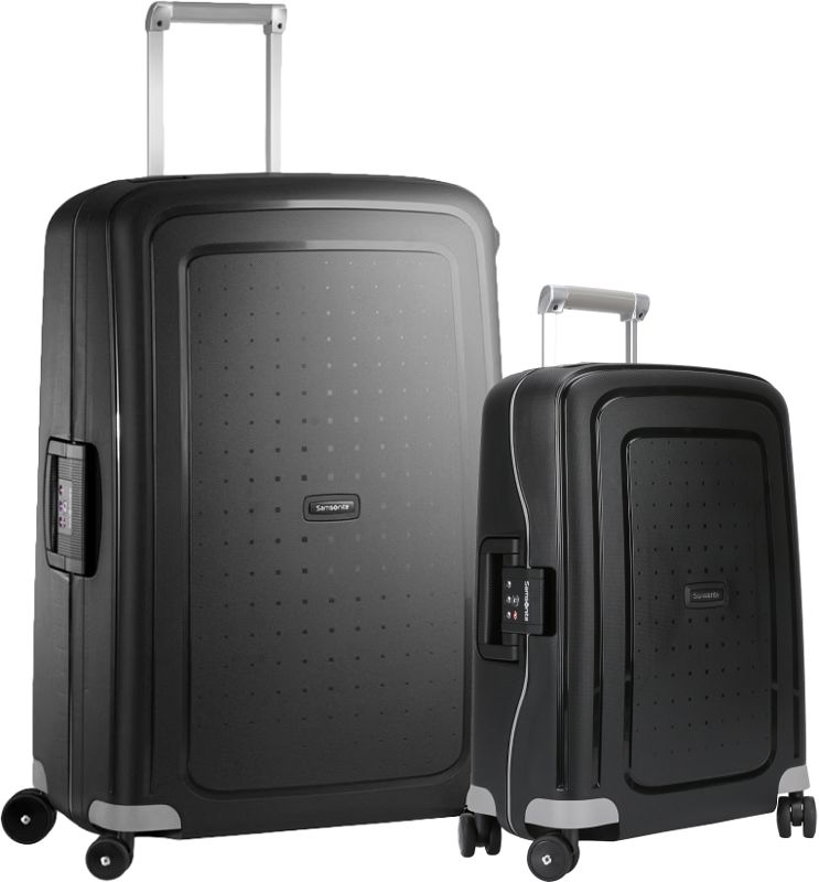 Foto van Samsonite s'cure spinner 55+75cm black kofferset