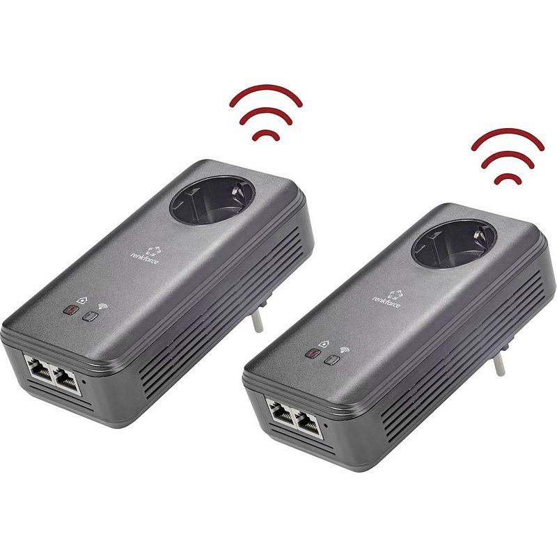 Foto van Renkforce pl1200d ac starter wifi-accesspoint starter kit 1.2 gbit/s