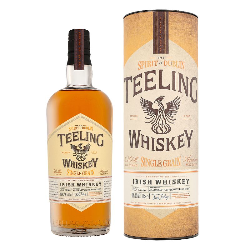 Foto van Teeling single grain 70cl whisky