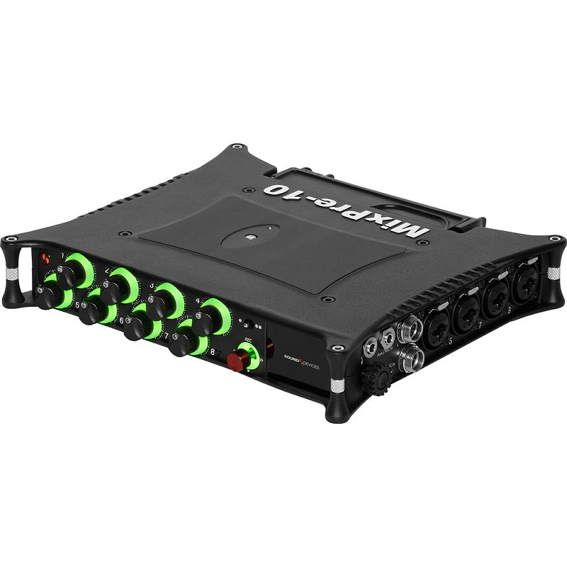 Foto van Sound devices mixpre-10 ii audio recorder-mixer