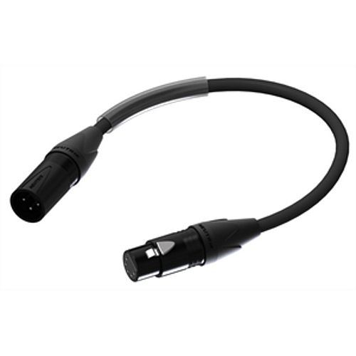 Foto van Procab plp150 prime 3-pins xlr male - 5-pins xlr female 25cm