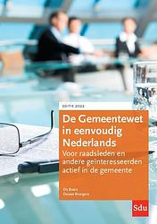 Foto van De gemeentewet in eenvoudig nederlands - douwe brongers, els boers - paperback (9789012407885)
