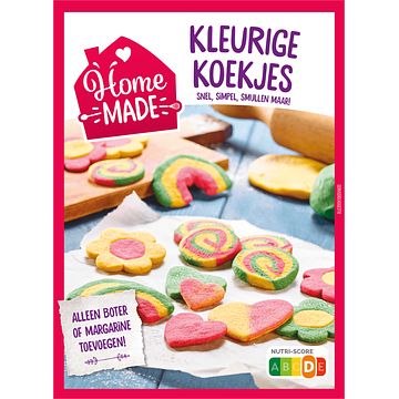 Foto van Homemade complete mix voor kleurige koekjes 360g bij jumbo