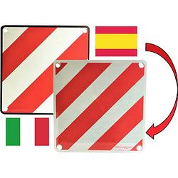 Foto van Iwh 97605 warntafel 2in1 für spanien und italien bord uitstekende lading (l x b) 50 cm x 50 cm