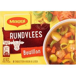 Foto van Maggi rundvlees bouillon tabletten 8 stuks 82g bij jumbo