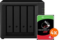 Foto van Synology ds420+ + seagate ironwolf 16tb pro (4x4tb)