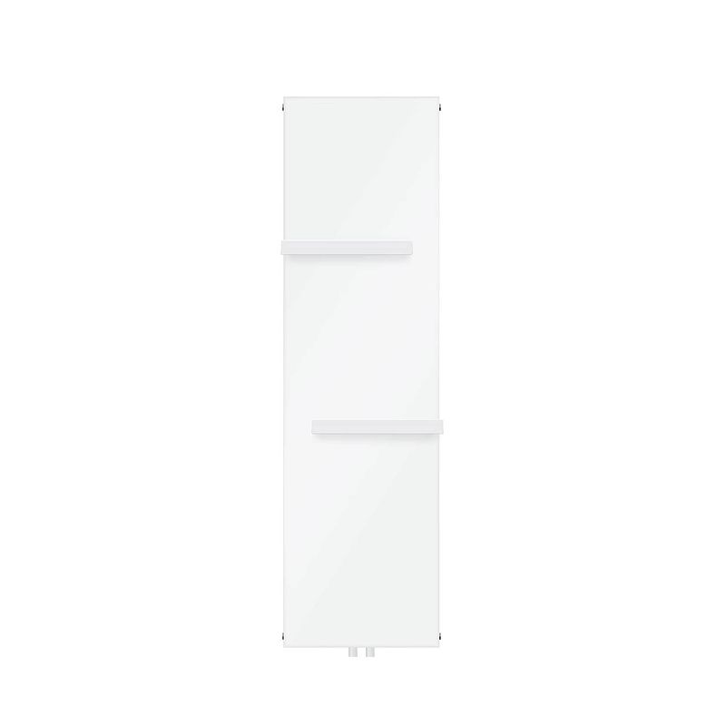 Foto van Badkamerradiator 1600x452 mm wit met middenaansluiting ml-design