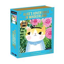 Foto van Alice's adventures in whiskerland bookish cats puzzle (100 piece) - puzzel;puzzel (9780735364967)