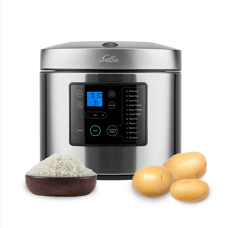 Foto van Solis rice & potato cooker 8161 - aardappel- en rijstkoker