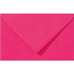 Foto van Benza wenskaart enveloppen - langwerpig 16,2 x 11,4 cm = c6 - fuchsia roze - 25 stuks