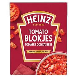Foto van Heinz tomaten blokjes 390g bij jumbo