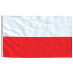 Foto van Vidaxl vlag polen 90x150 cm