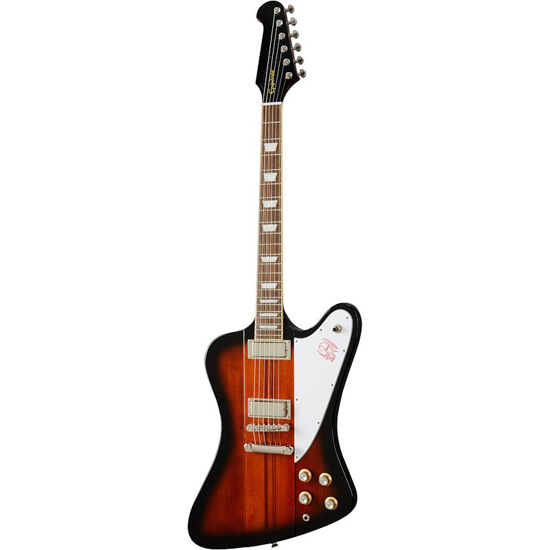 Foto van Epiphone firebird vintage sunburst elektrische gitaar